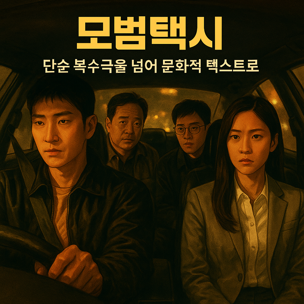 &lt;모범택시&gt; 단순 복수극을 넘어 문화적 텍스트로