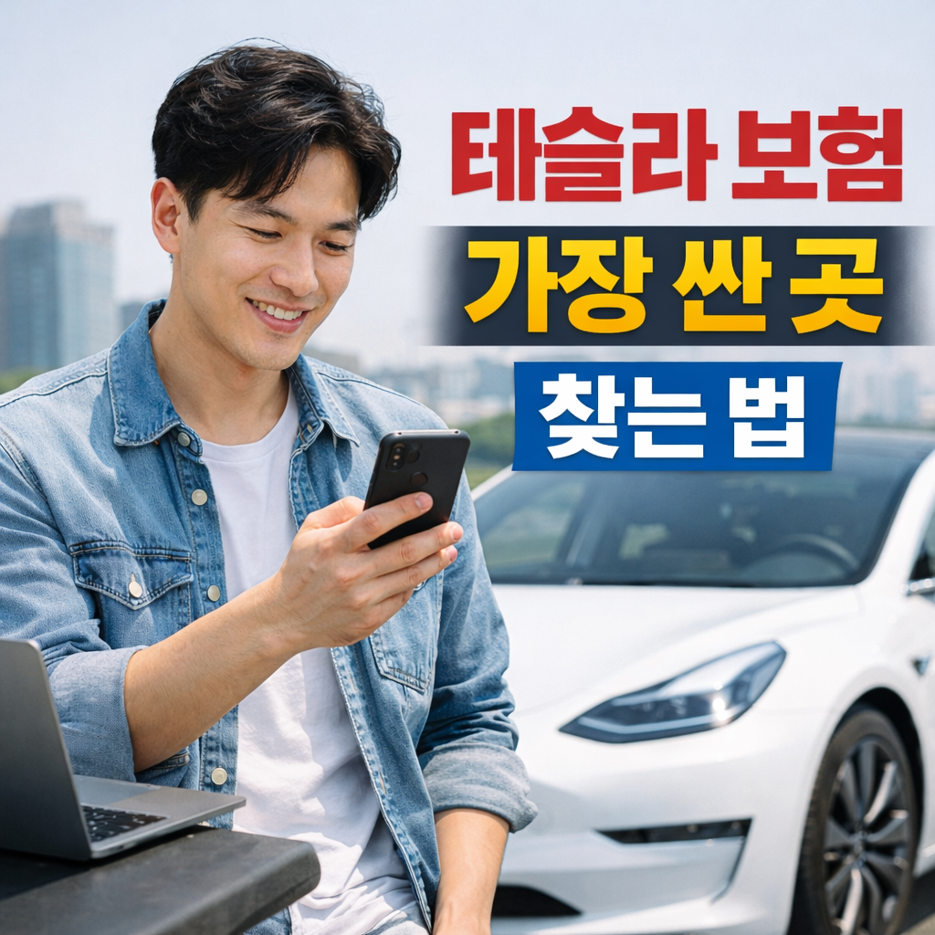 테슬라 보험 가장 싼 곳 찾는 법