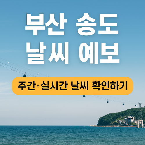 부산 송도 날씨