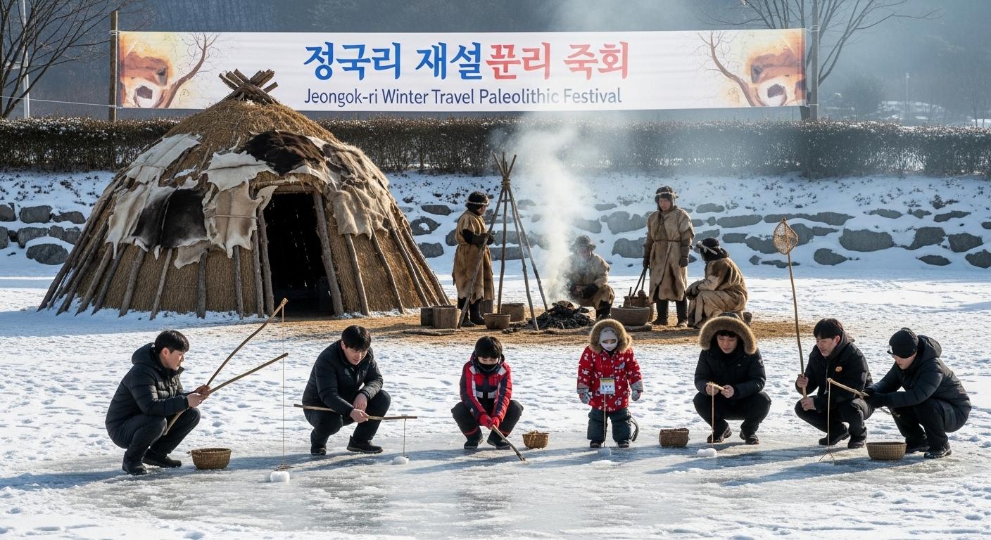 전곡리 겨울여행구석기축제