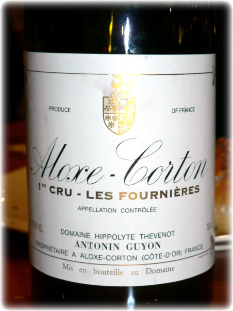 알록스 꼭똥 프리미에 크루 레 푸르니에(Aloxe-Corton 1er Cru Les Fournieres) 2005