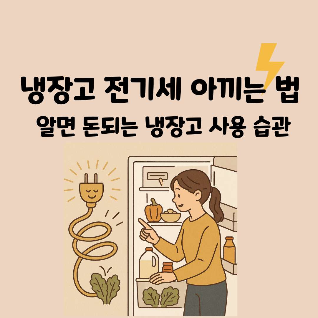 냉장고 전기세 아끼는 법 &ndash; 실천만 해도 돈 되는 냉장고 절약 팁