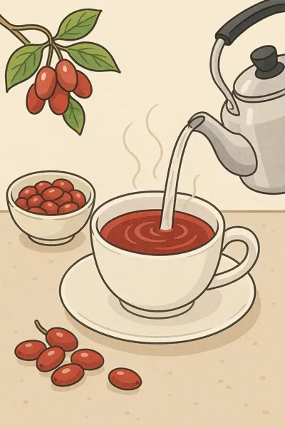 산수유 차 적절한 섭취 시간