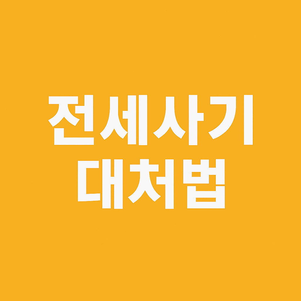전세사기 피해 후기와 대처법