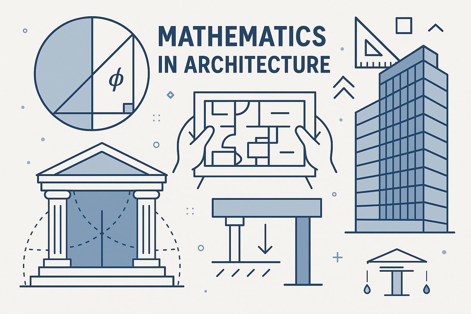 건축과 디자인 속 수학의 활용