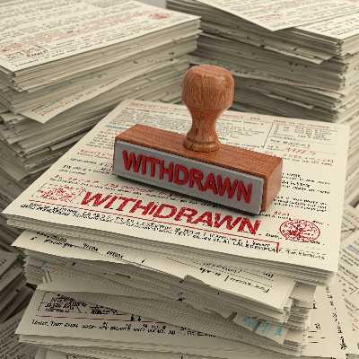 Guidance Withdrawn스탬프 효과. 변화와 혁신의 기대감을 시각적으로 표현