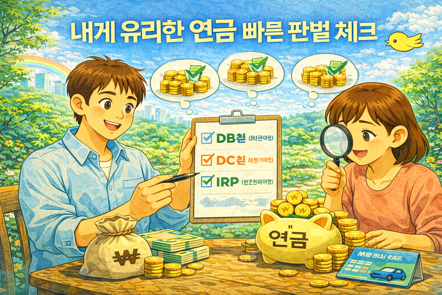 퇴직연금 관련 사진첨부