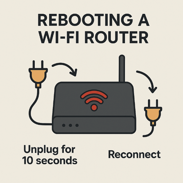 셋탑 박스 제부팅