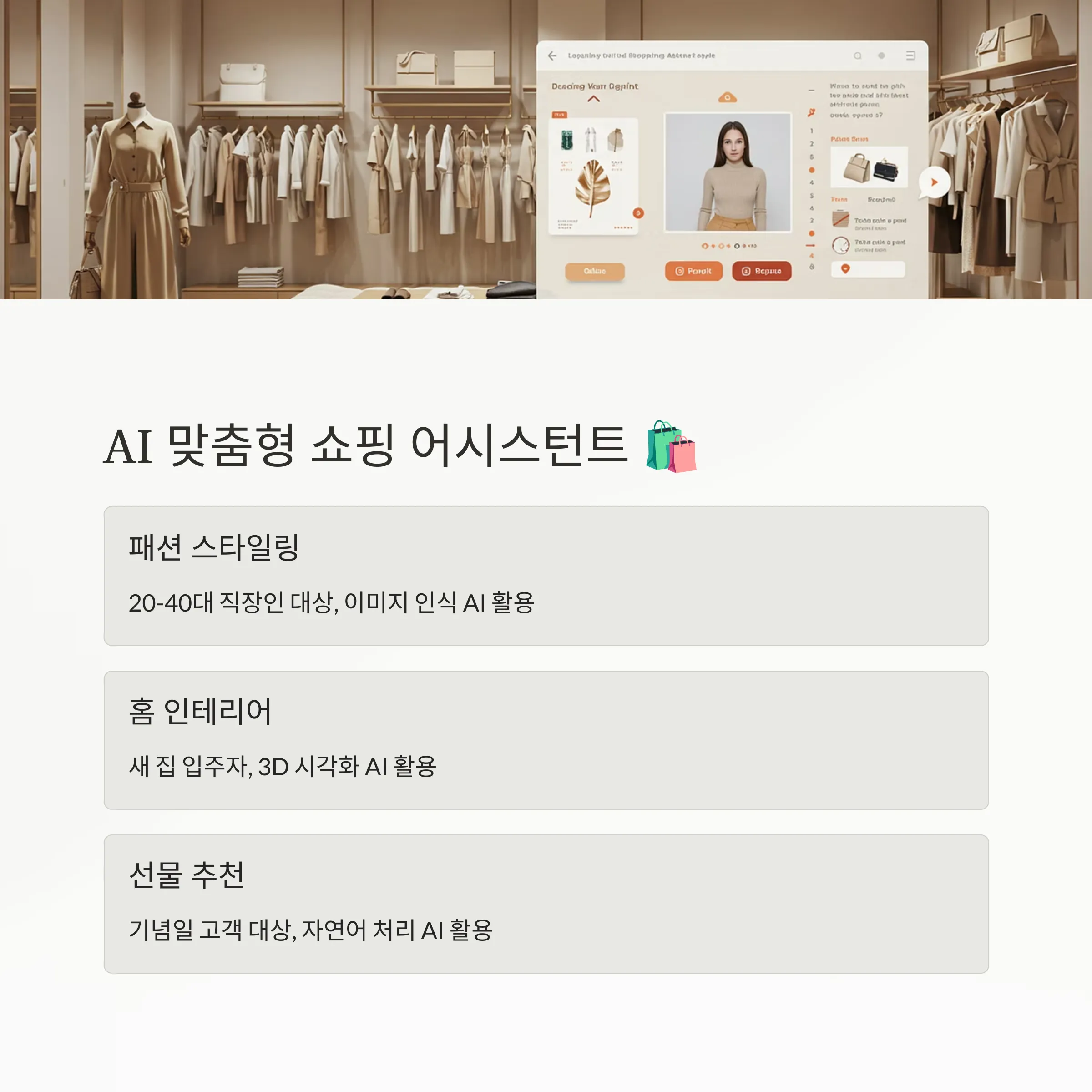AI 기반 소규모 창업
