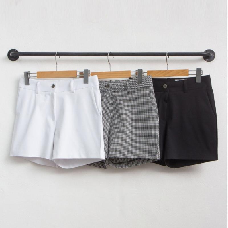 헬로버디 여성 골프 반바지 4부 스판 골프웨어