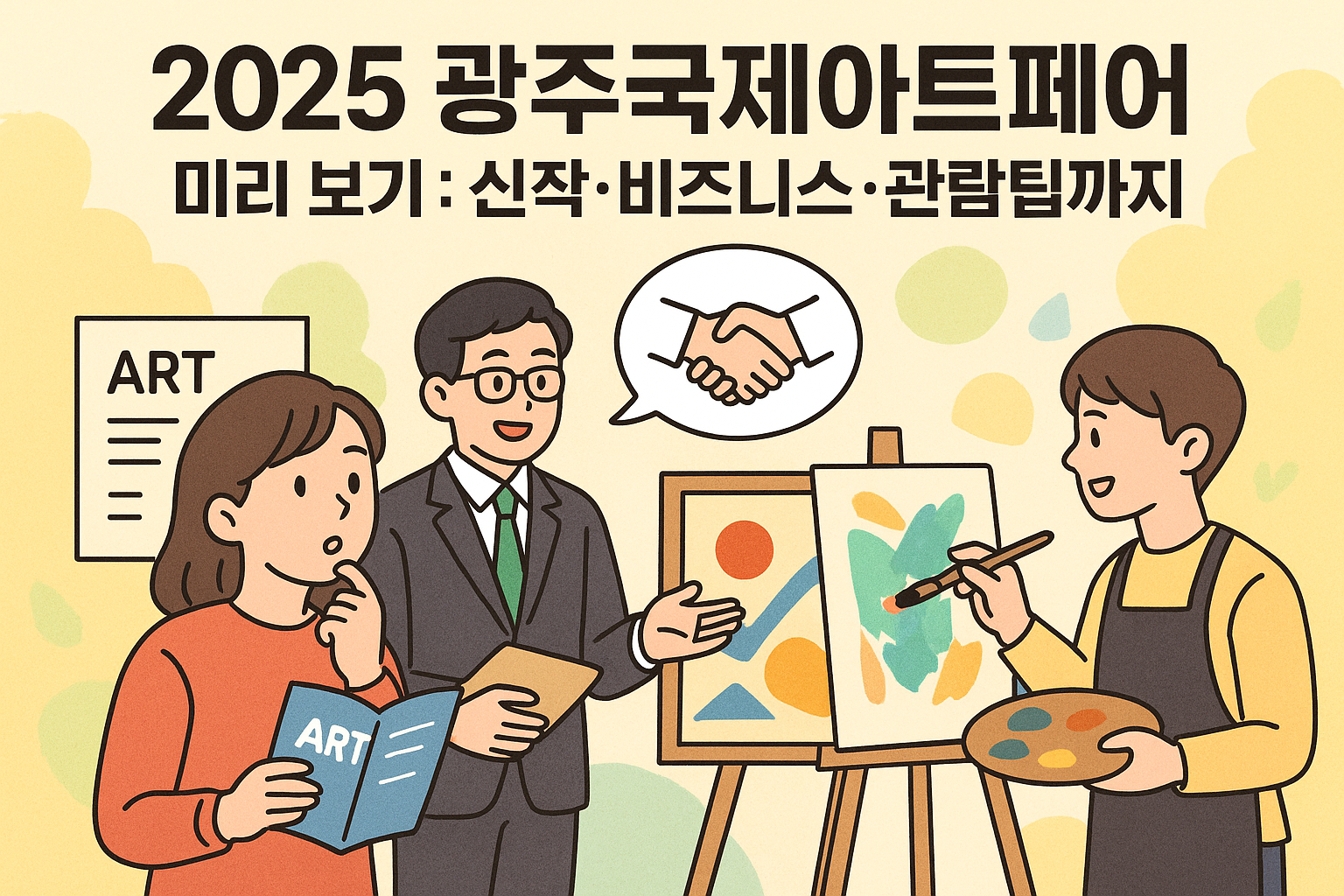 “2025 광주국제아트페어 미리 보기: 신작·비즈니스·관람팁까지”