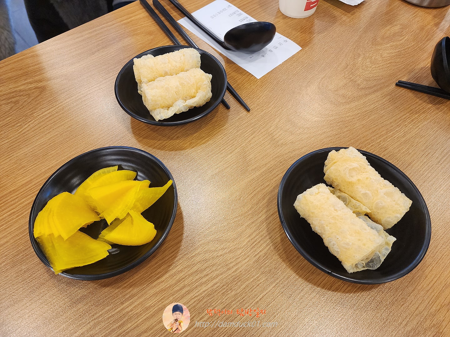 단무지&#44; 두부튀김