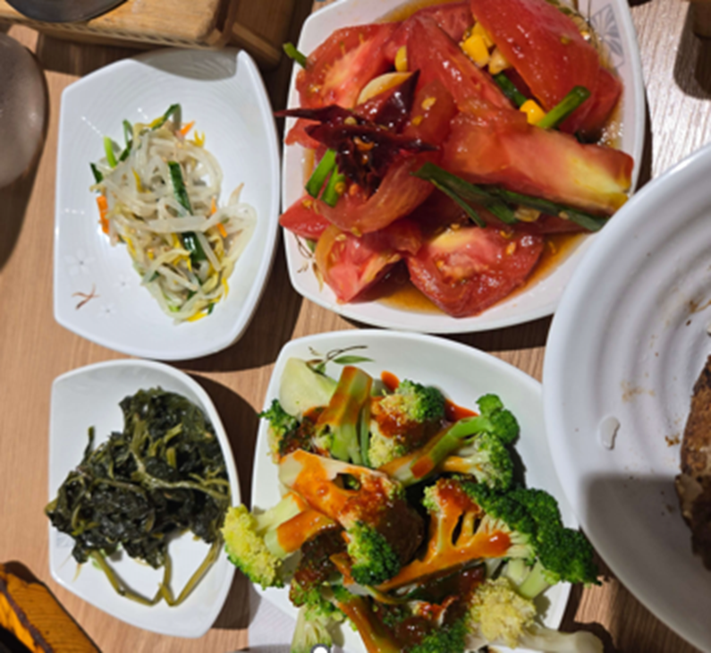 다이어트식 반찬 사진