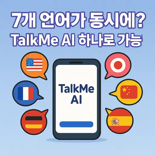 TalkMe AI 언어학습 앱 7개 언어 지원하는 혁신 플랫폼 100% 활용법