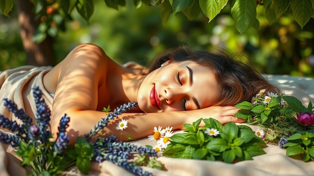 수면의 질을 높이는 천연 허브