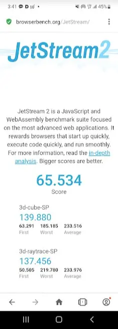 안드로이드 웹브라우저 성능 비교 사진7