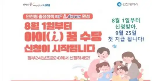 인천아이꿈수당