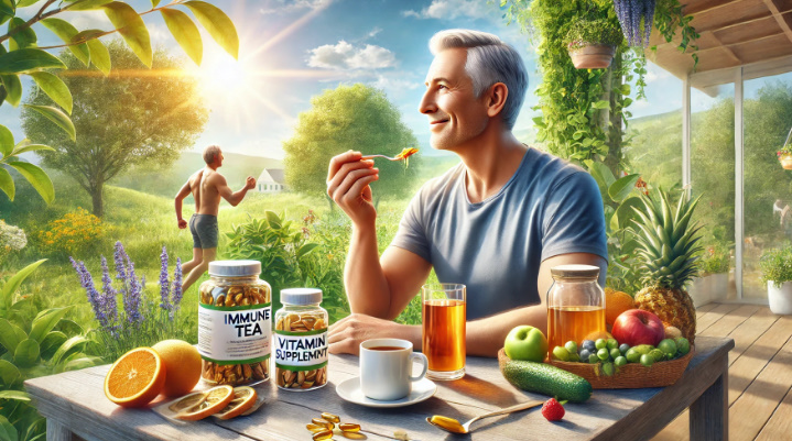 미국과 유럽의 환절기 건강법 관련 이미지