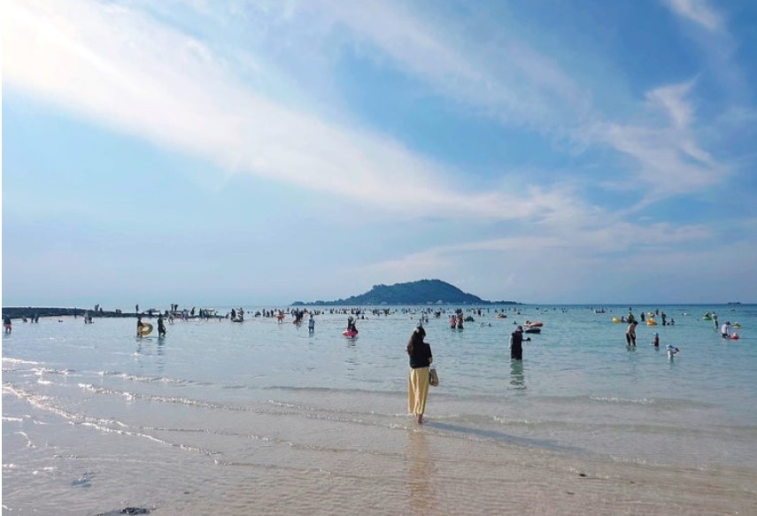 제주 협재 해수욕장