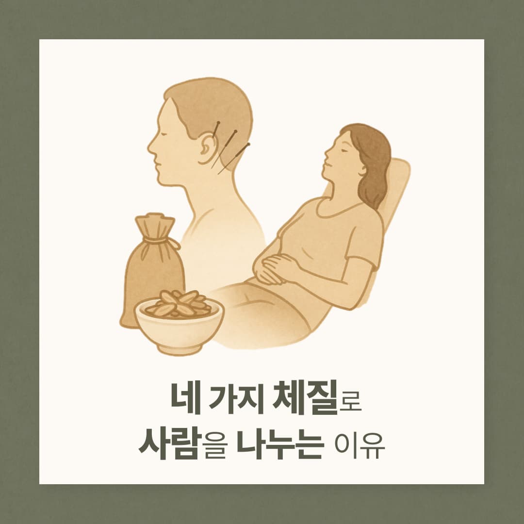 네 가지 체질로 사람을 나누는 이유