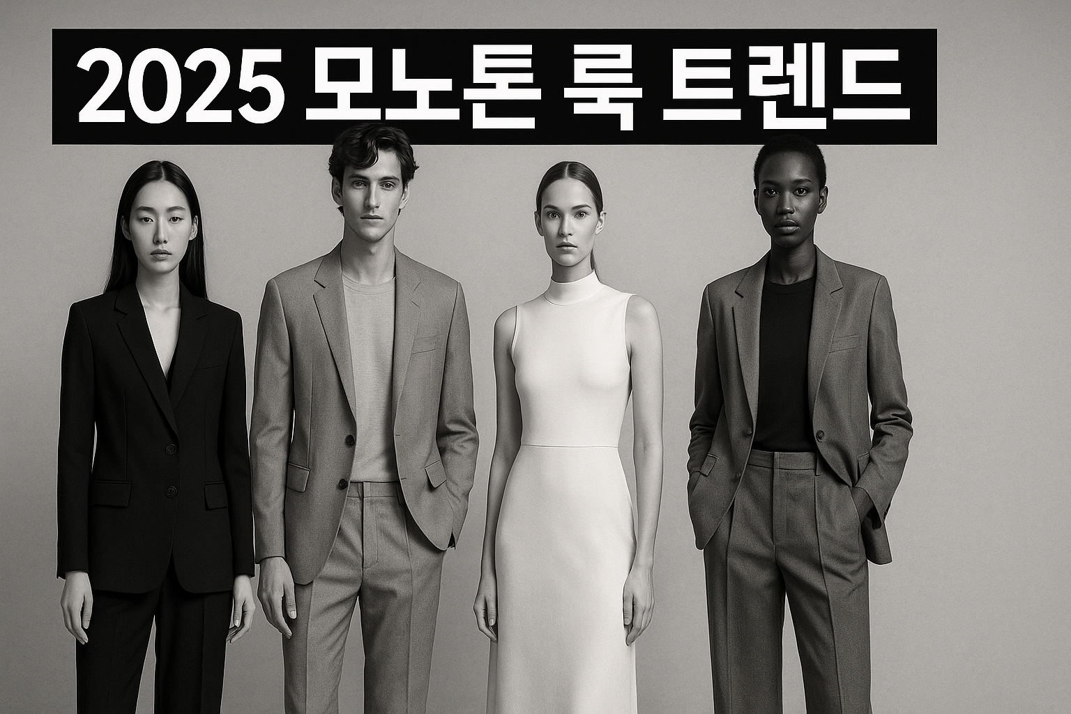 모노톤 룩