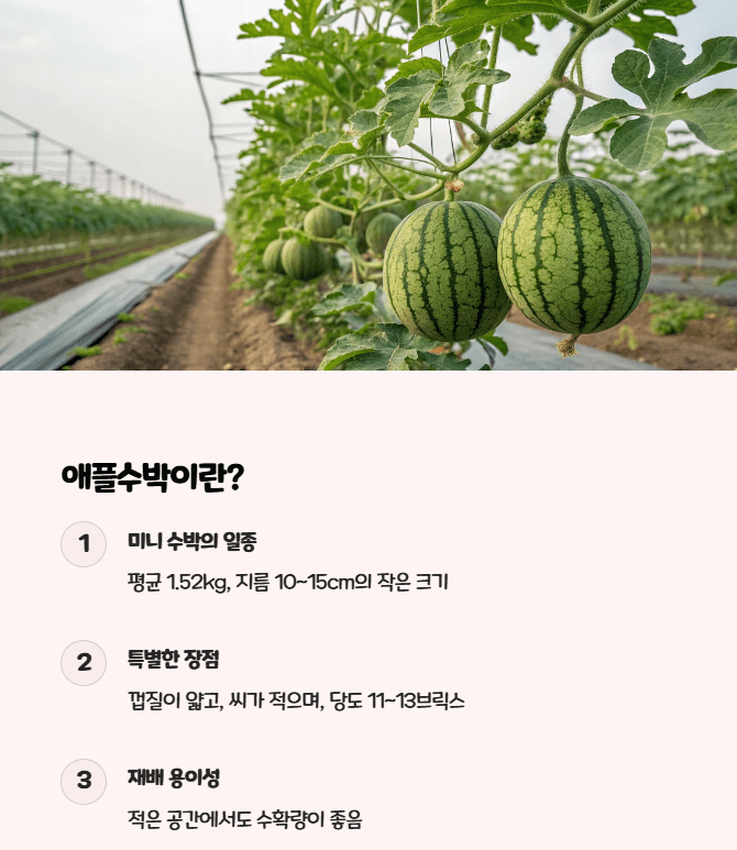 애플수박
