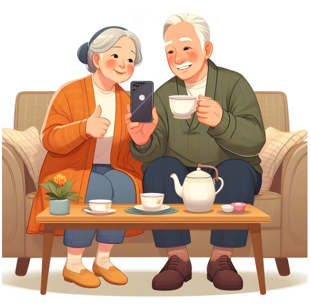 노인맞춤 돌봄 서비스 관련 이미지