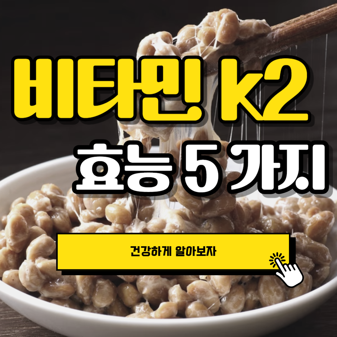 비타민 k2 효능 5가지 ( 비타민 k2 권장량 , 비타민 k2 음식 )