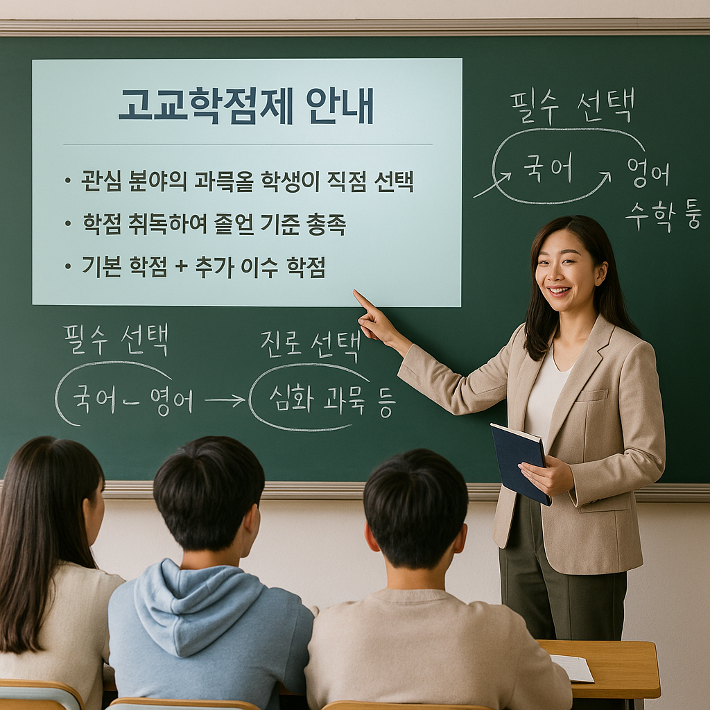 고교학점제 현실과 기대: 자율 학습으로 미래를 준비하는 실전 가이드