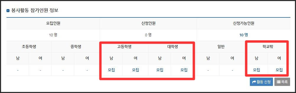 모집인원확인