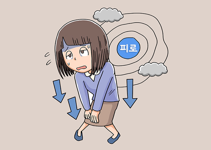심한-피로감으로-힘든-여성