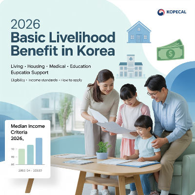 2026년 기초생활수급비 이미지