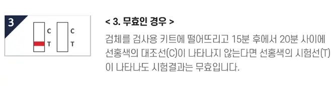 코로나검사 무효