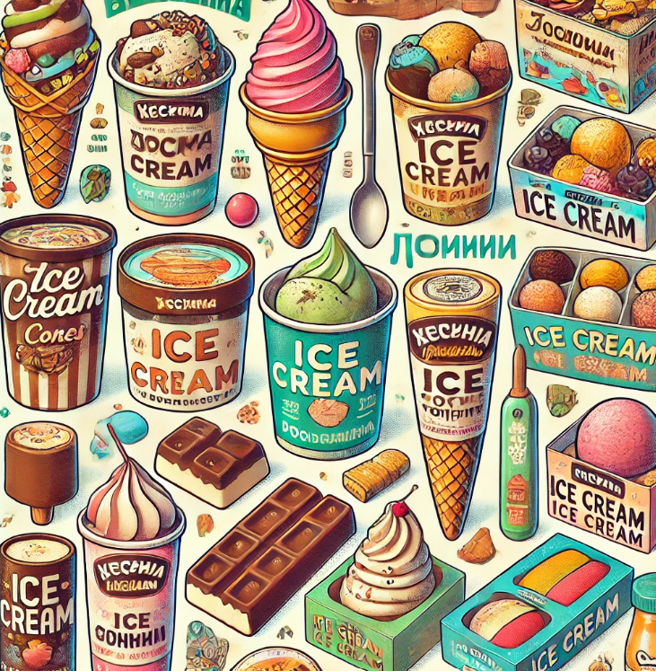 아이스크림 관련 사진