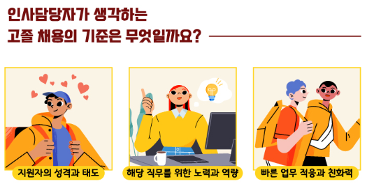 고졸채용의 기준