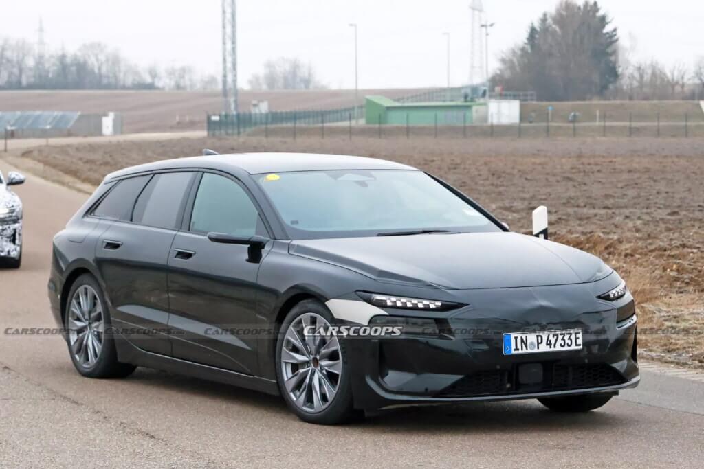 아우디 A6 풀체인지 e-트론 아반트 예상도, 스파이샷 공개