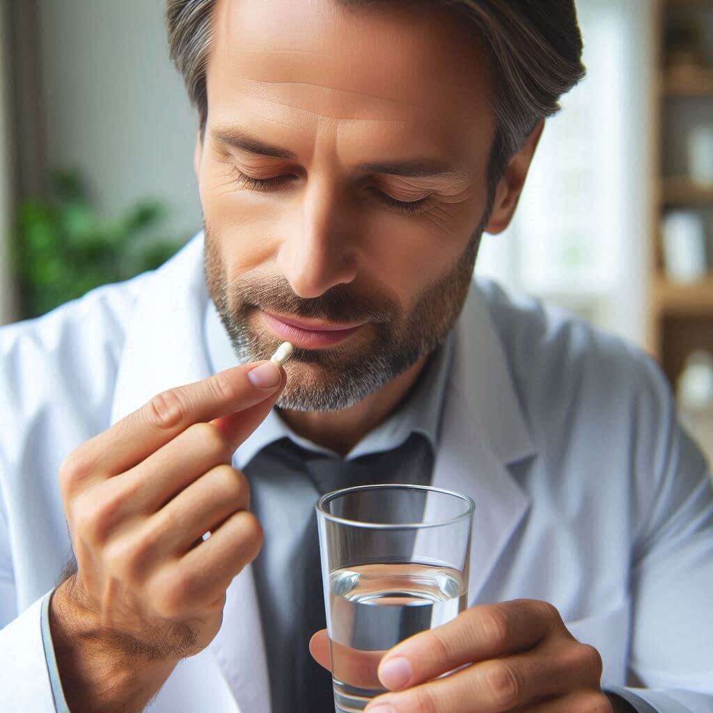 유산균먹는남자