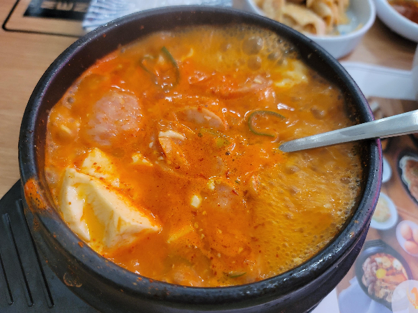 북창동순두부 마곡점 햄치즈순두부