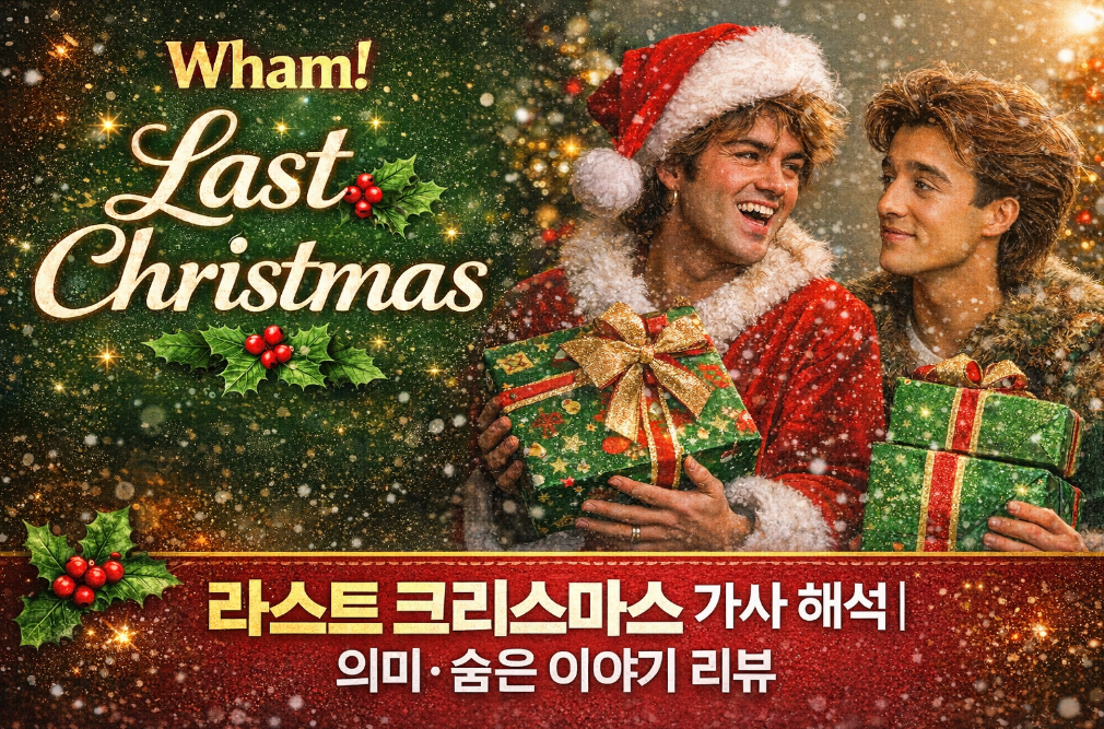 Wham! 라스트 크리스마스 숨겨진 의미 3분 완벽 해석