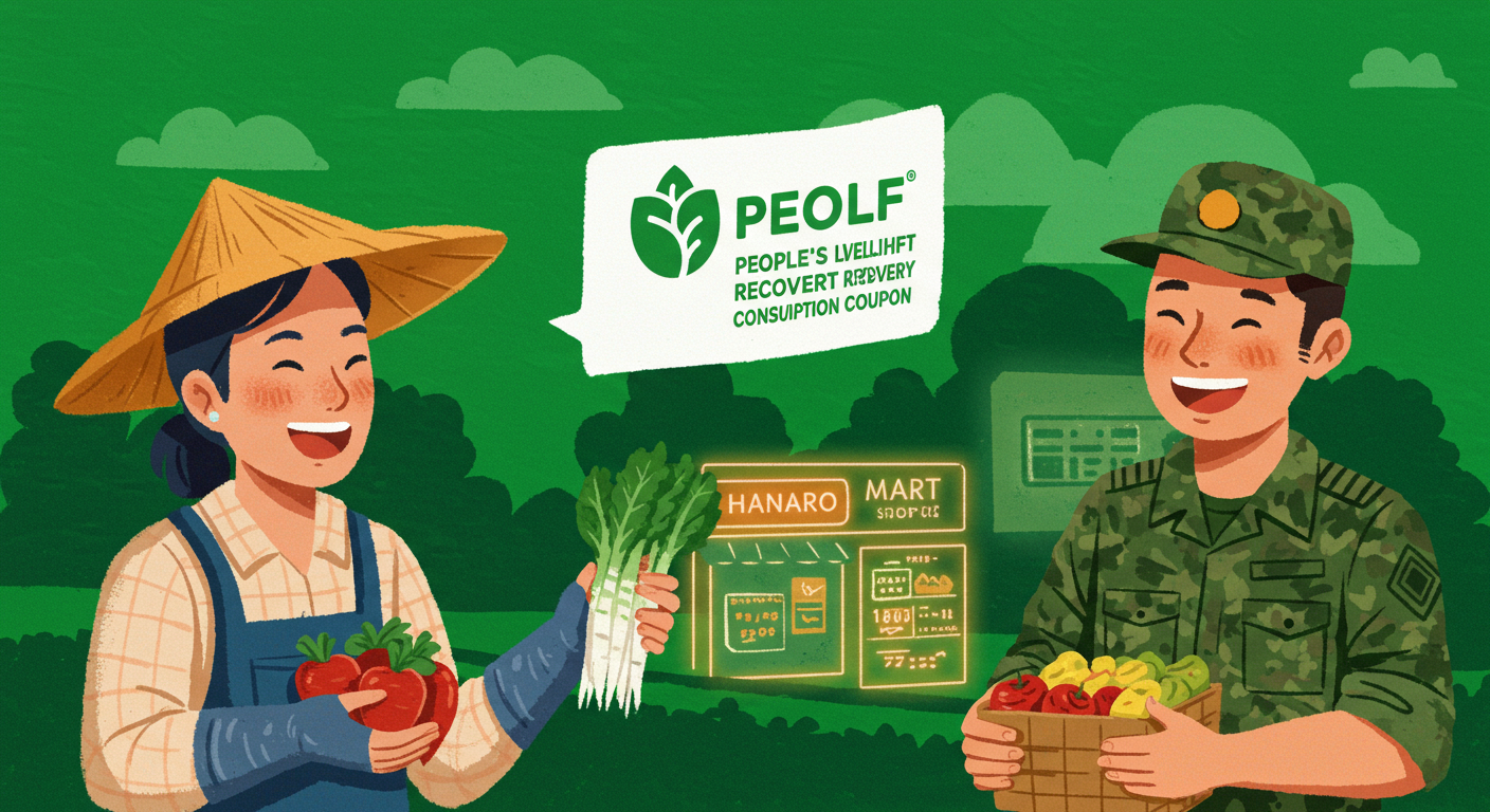 민생지원 소비쿠폰 농.어촌 사용처 확대