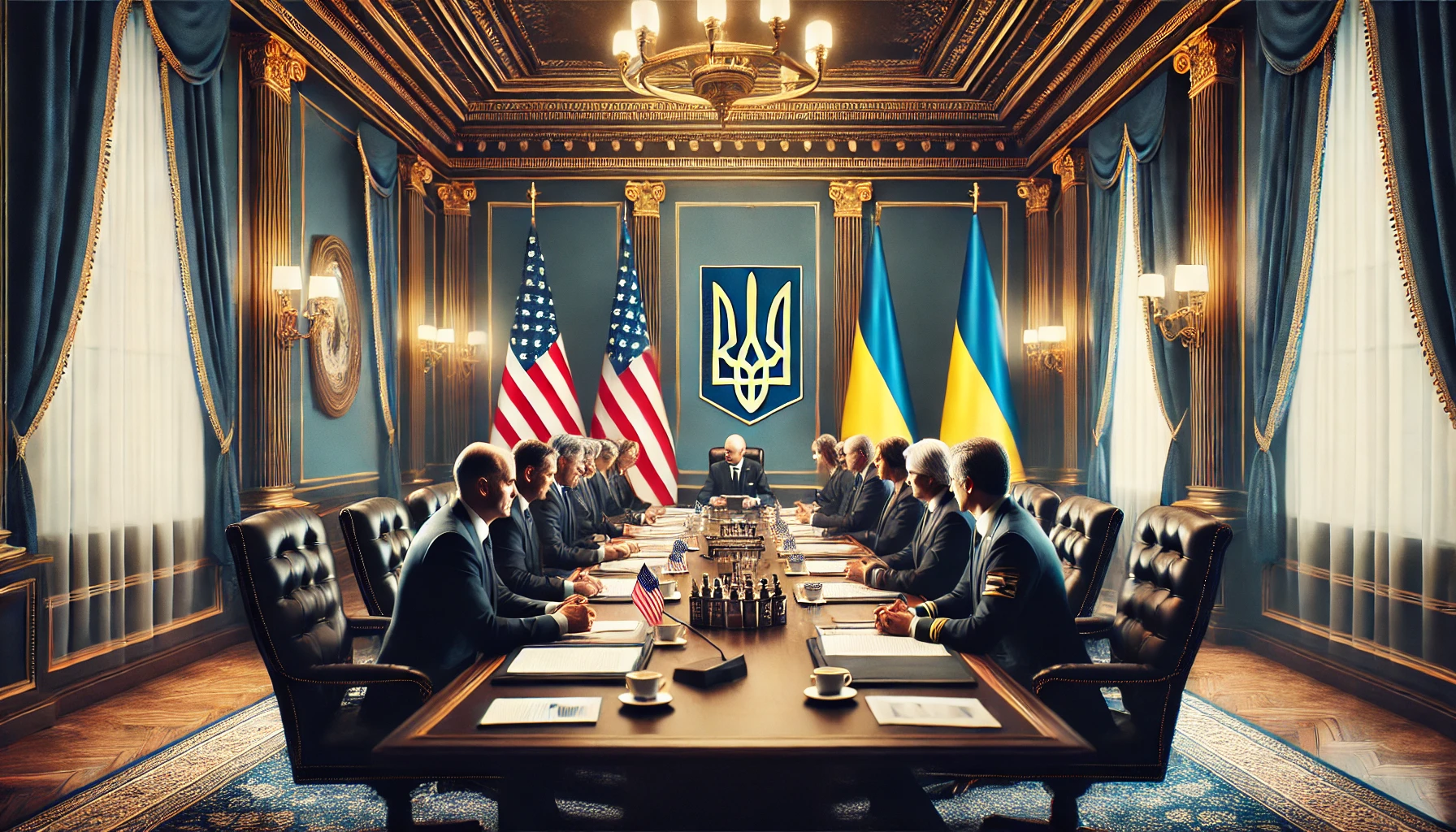 미국과 우크라이나 정상회담