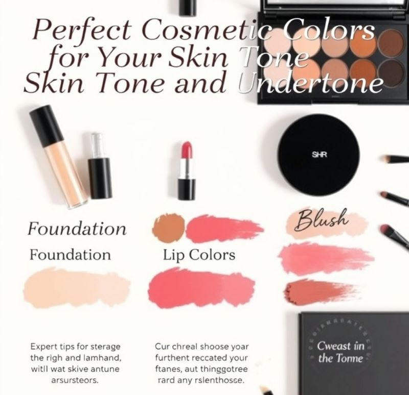 Cosmetic Color Guide by Skin Tone - Recommendations by Tone