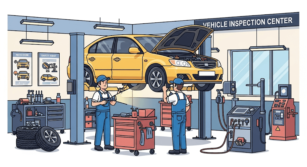 자동차 정기검사 예약 및 비용 안내