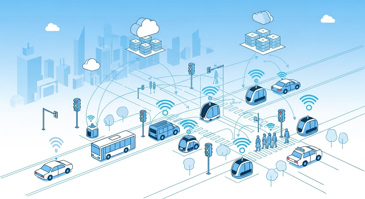 커넥티드 안전 시스템 및 V2X 기술