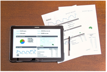 Reports that reflect statistics