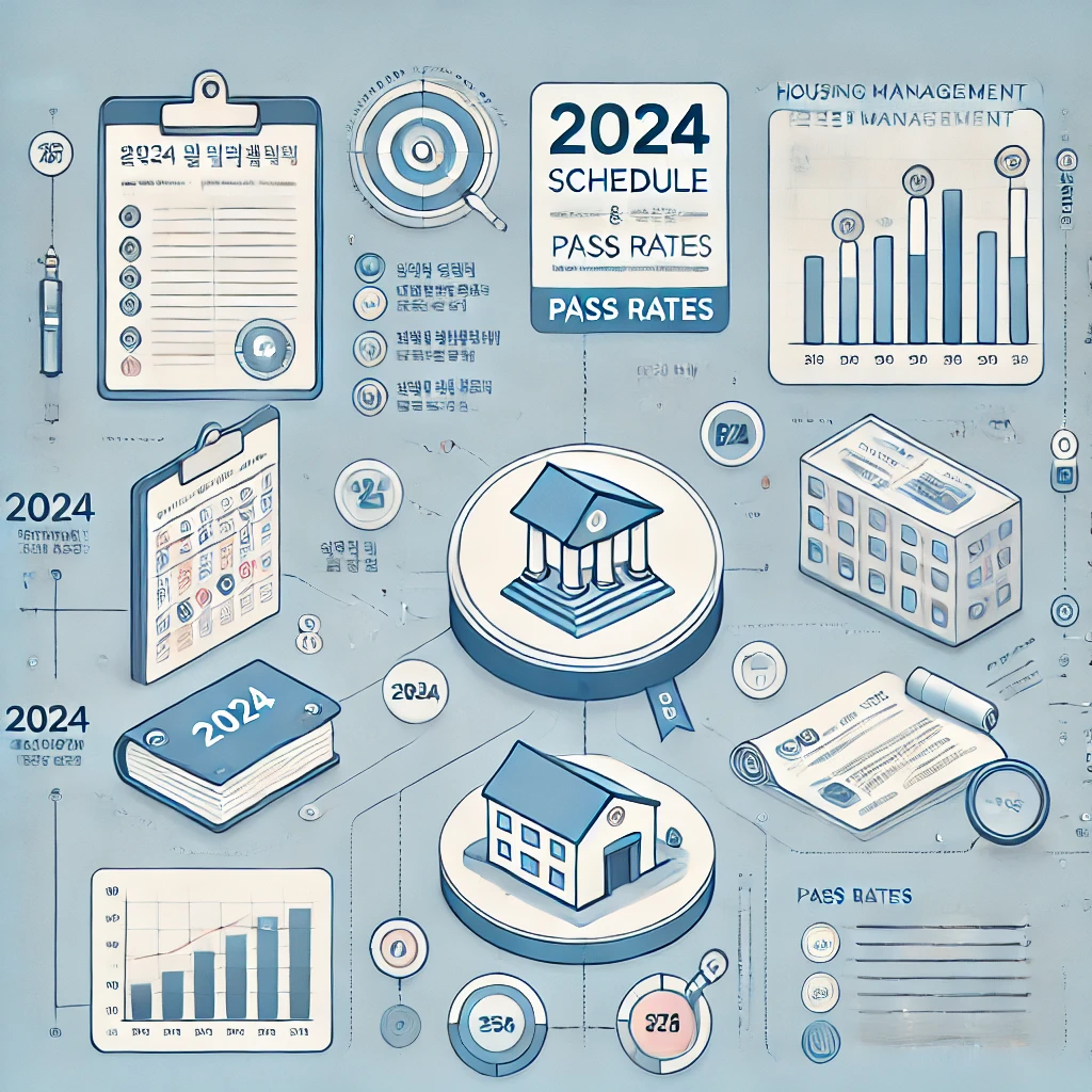 주택관리사 시험일정 및 합격률(2024)