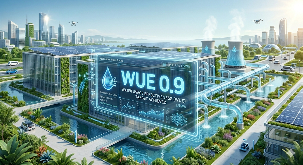 [기술분석] 데이터센터 냉각수 효율(WUE) 개선: 전기산화 기반 하이브리드 수처리 전략