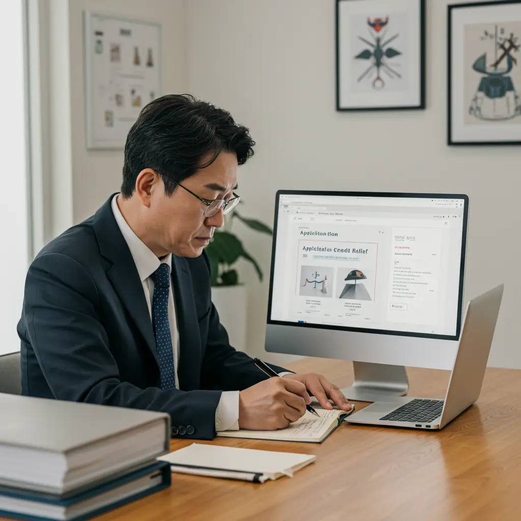 소상공인 부담경감 크레딧 신청 방법