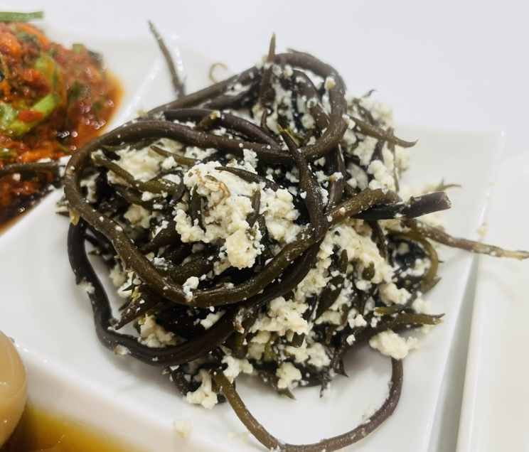 톳두부무침