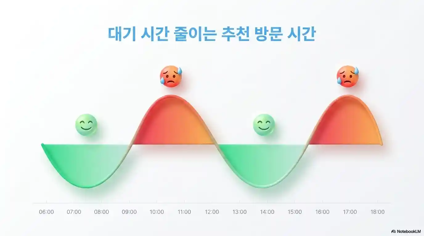 사전투표 덜 붐비는 시간대